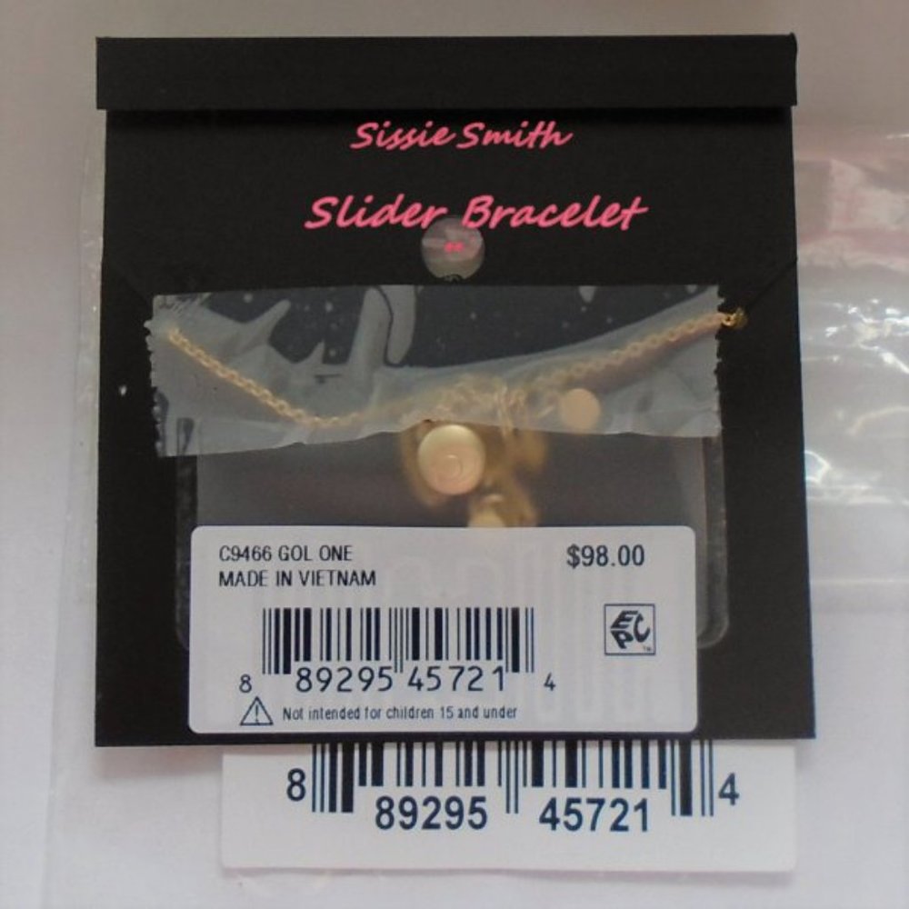 NWT Coach Signature Script Slider Bracelet - Picture 5 of 5